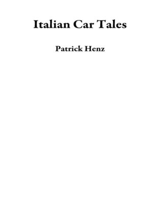 cover image of Italian Car Tales